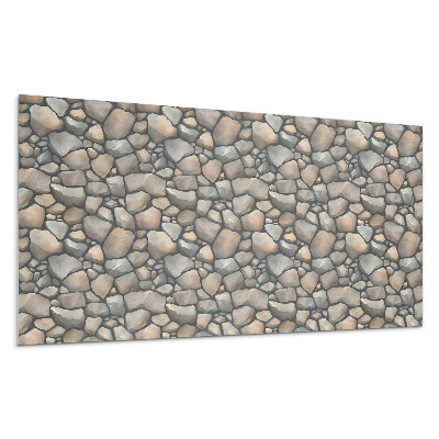 Panou de perete Model de pietre pe fundal