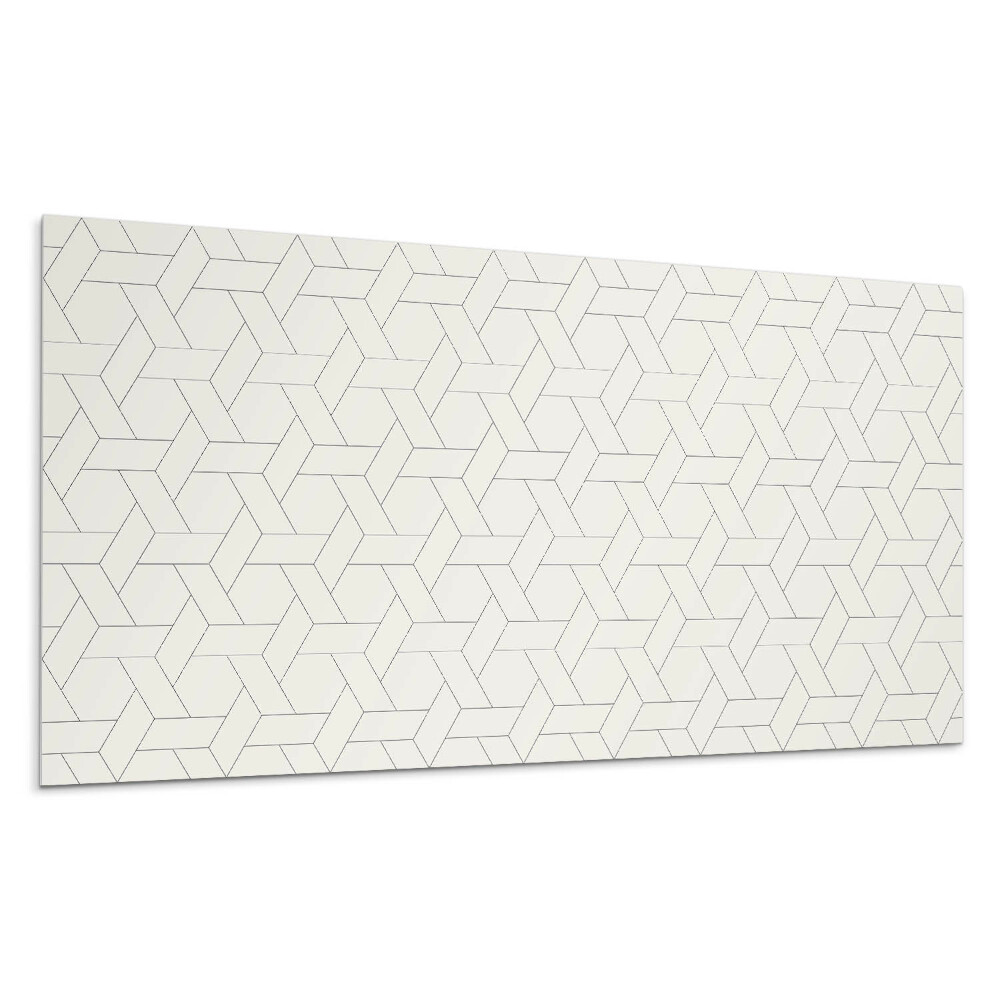 Panou decorativ Model hexagonal geometric