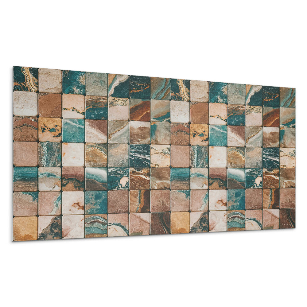 Panou de perete Mozaic cu plăci de piatră