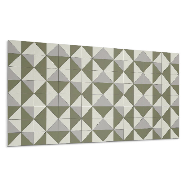 Panou de perete Model geometric triunghiular