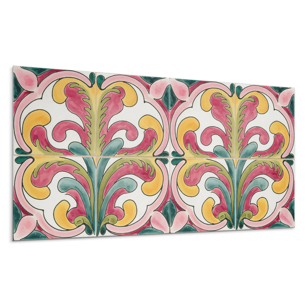 Panou decorativ pvc Model de plante cu valuri