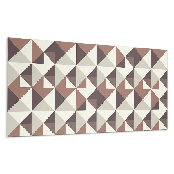 Panou de perete Model geometric cu triunghiuri