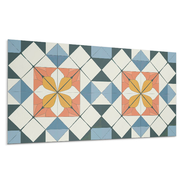 Panou decorativ Model floral geometric
