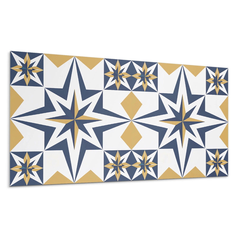 Panou decorativ pvc Stele geometrice în pătrate