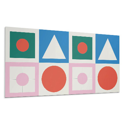 Panou de perete Geometrie în contraste