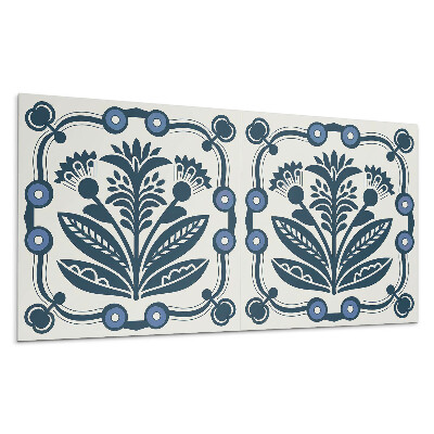 Panou decorativ pvc Model floral cu frunze