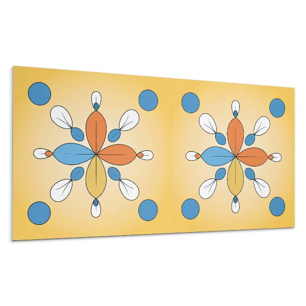 Panou perete Model floral geometric