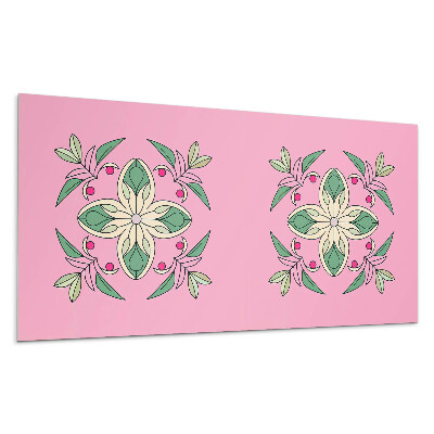 Panou decorativ Model floral cu frunze