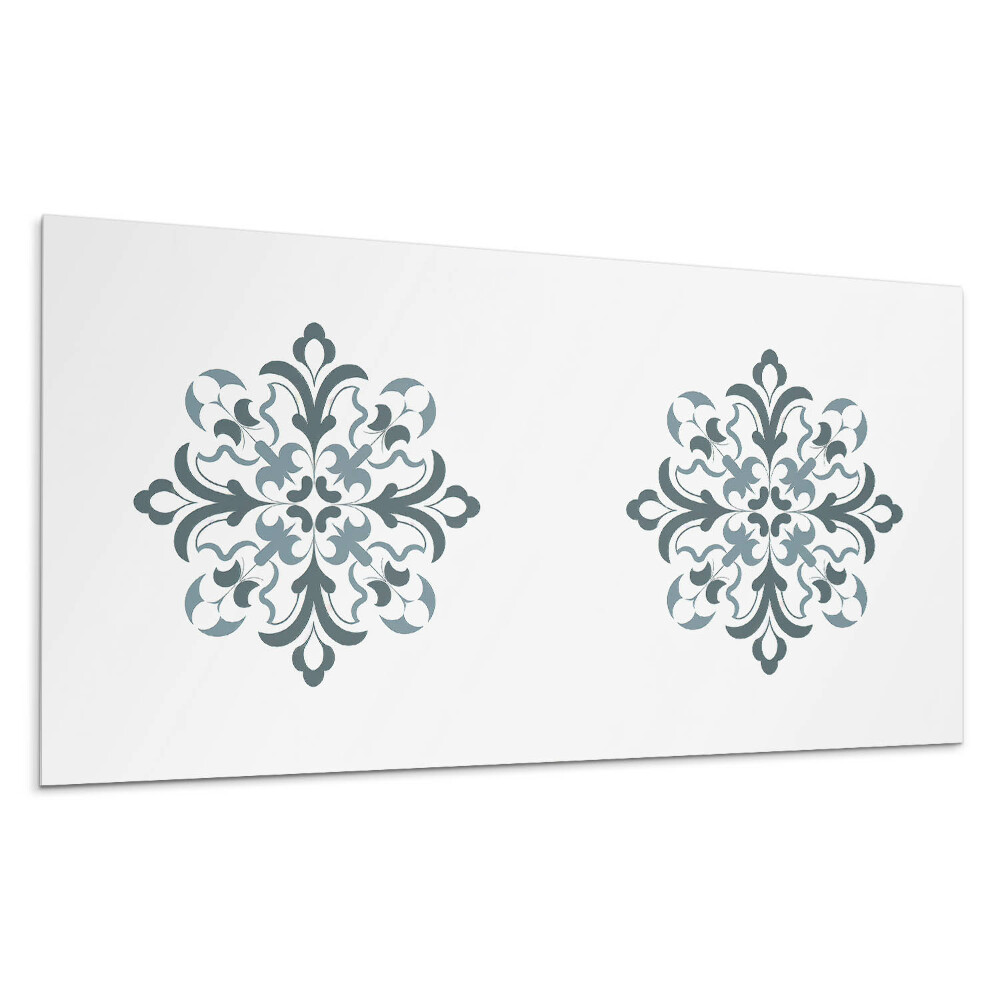 Panou decorativ Model floral în simetrie