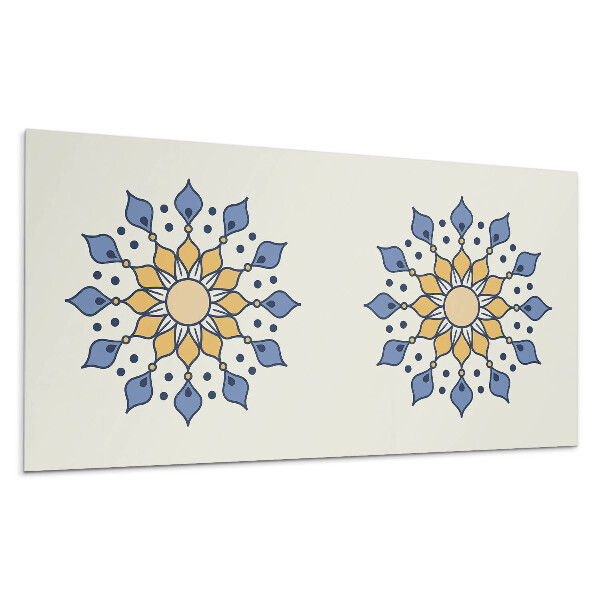 Panou de perete Mandala cu modele florale