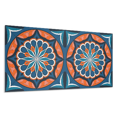 Panou decorativ pvc Model Mandala cu frunze