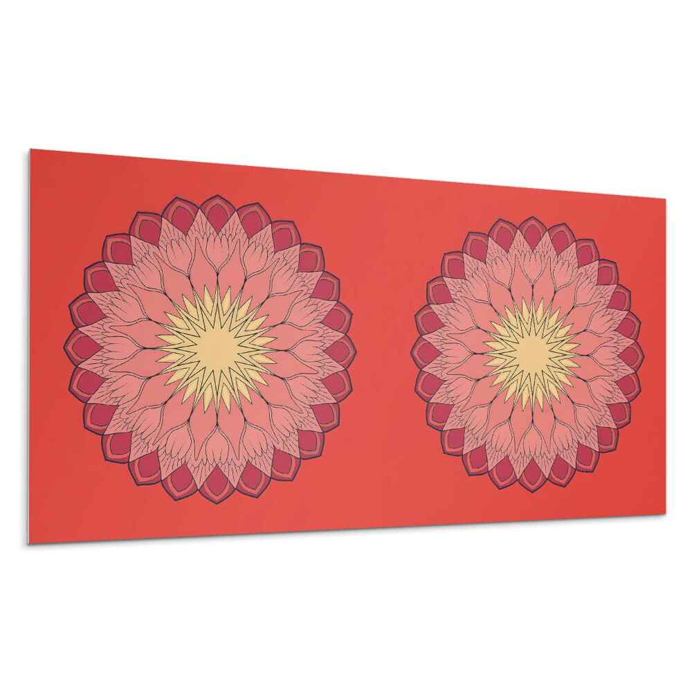 Panou de perete Model floral de mandală