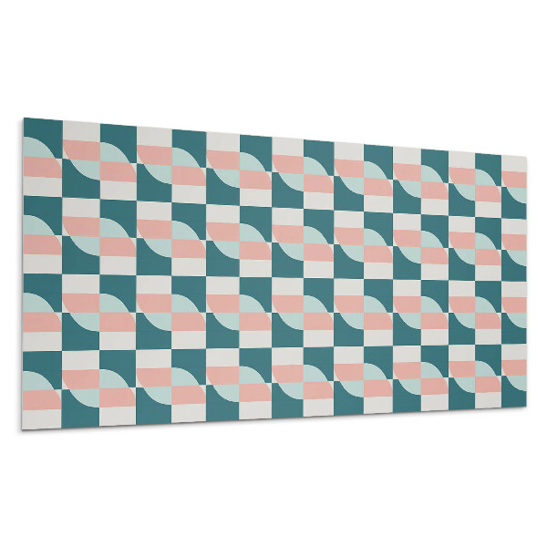 Panou decorativ pvc Model geometric în carouri