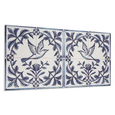 Panou decorativ pvc Motivul păsării printre plante