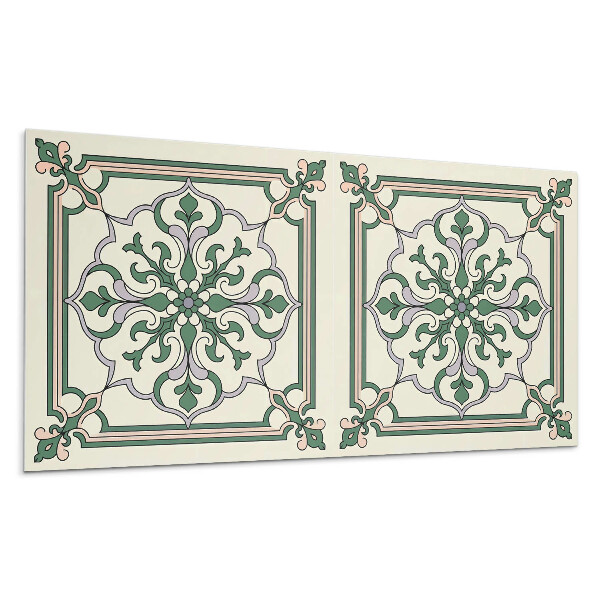 Panou de perete Model floral cu ornamente