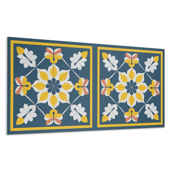Panou decorativ Model floral în simetrie