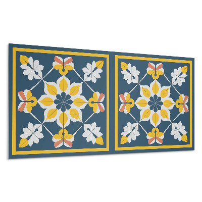 Panou decorativ Model floral în simetrie