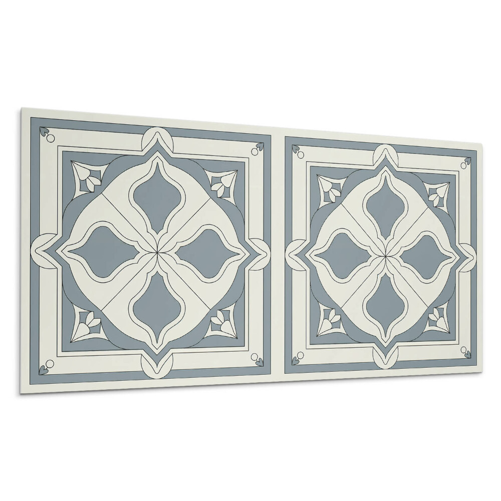 Panou de perete Model floral pe plăci