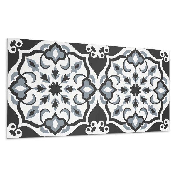 Panou perete Model floral cu ornamente