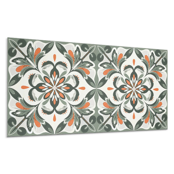 Panou perete Model floral cu frunze