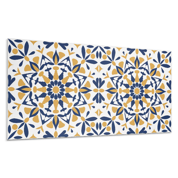 Panou decorativ Model floral în simetrie