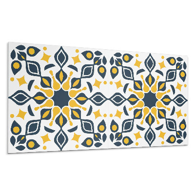 Panou de perete Model floral cu simetrie