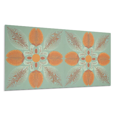 Panou perete Model floral cu frunze