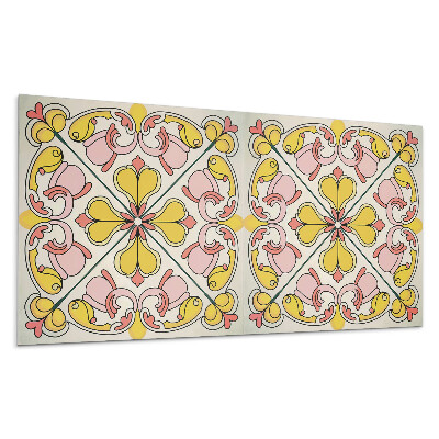Panou decorativ pvc Model floral cu ornamente