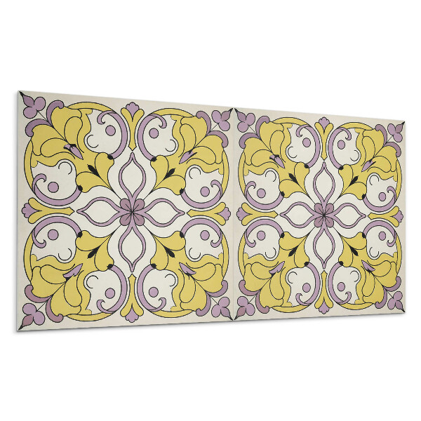 Panou de perete Model ornamental floral