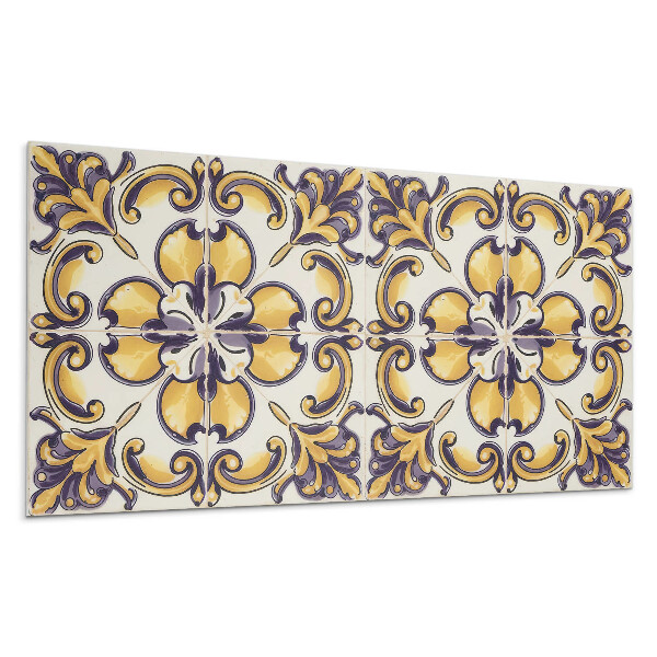 Panou perete Model cu motive florale