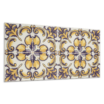 Panou perete Model cu motive florale