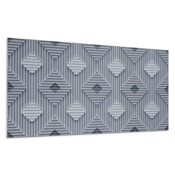 Panou de perete Model geometric cu mai multe straturi