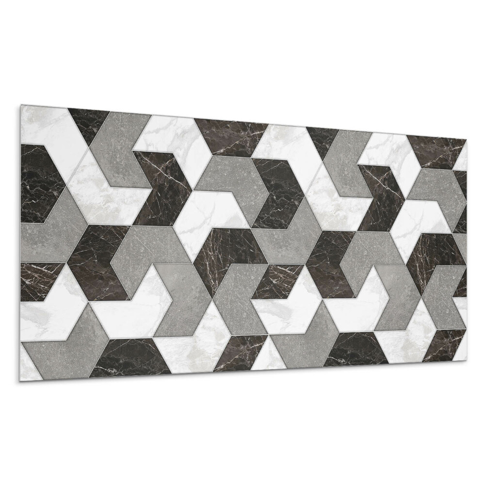 Panou de perete Model geometric de țiglă