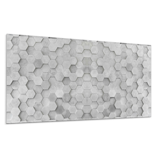 Panou perete Model hexagonal de țiglă