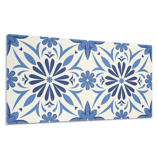 Panou de perete Model floral pe fundal