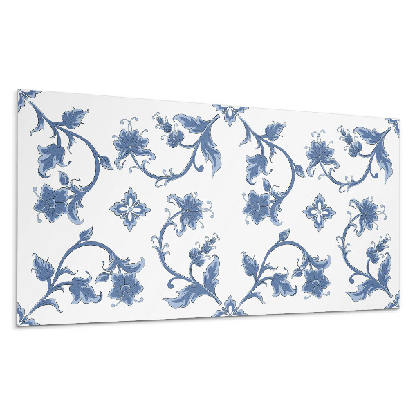 Panou decorativ pvc Model floral pe fundal