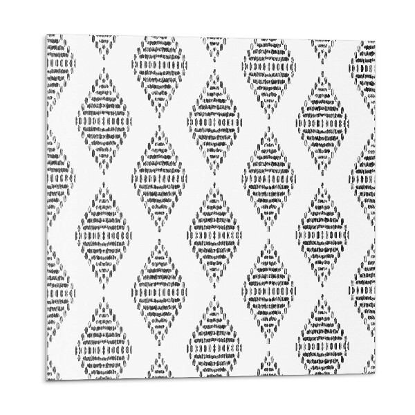 Panou decorativ Plasă diamantată în stil geometric
