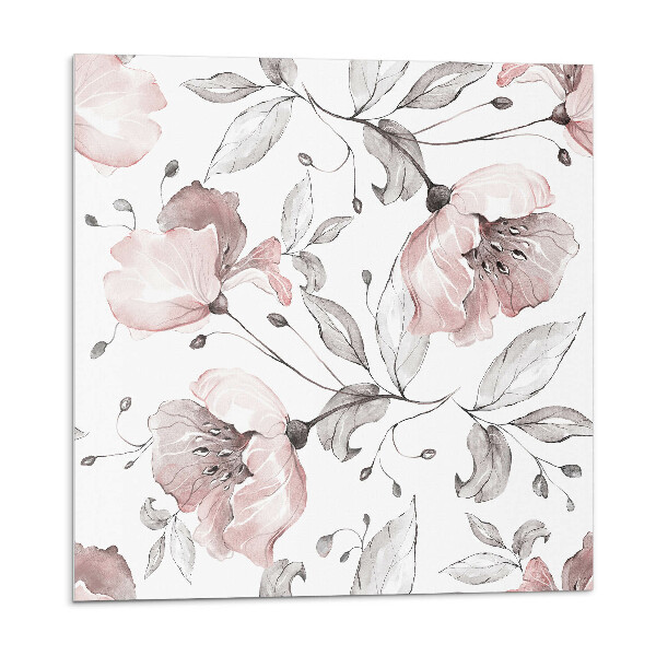 Panou perete Motiv floral în stil acuarelă