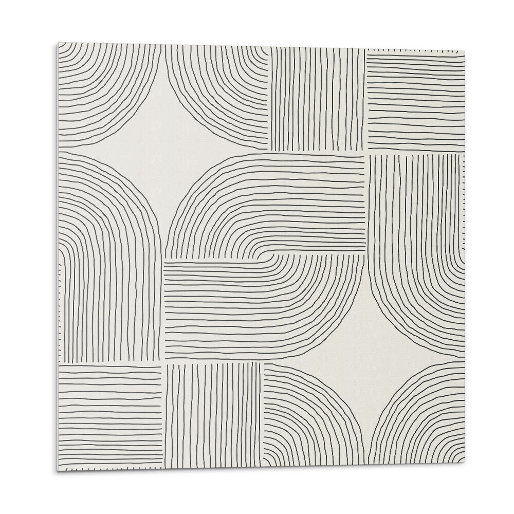 Panou decorativ Forme stilizate în ordine geometrică