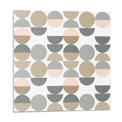 Panou decorativ Cercuri și semicercuri în stil geometric