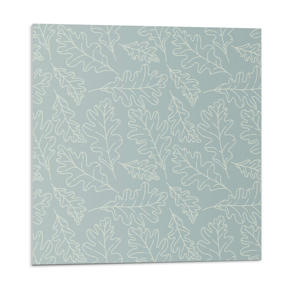 Panou perete Model cu frunze pe un fundal subtil