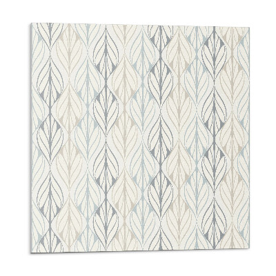 Panou perete Motiv cu frunze în stil romb