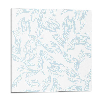 Panou perete Motiv subtil de frunze