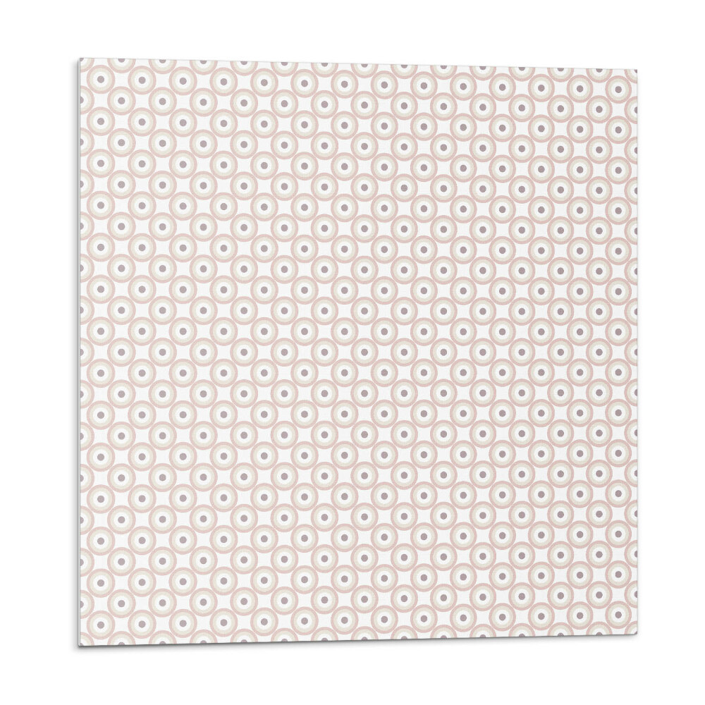 Panou perete Cercuri într-un model de grilă