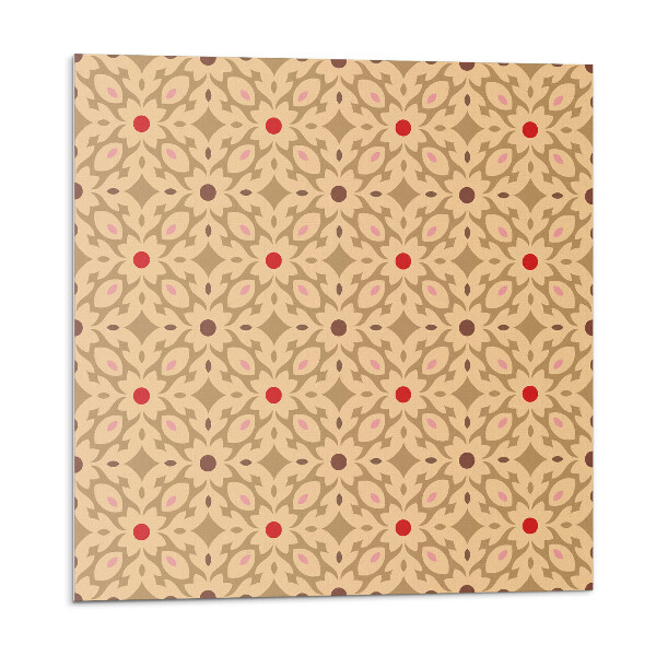 Panou decorativ pvc Motiv floral într-o plasă