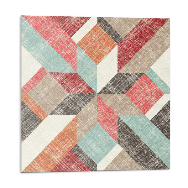 Panou decorativ Forme colorate într-un stil geometric
