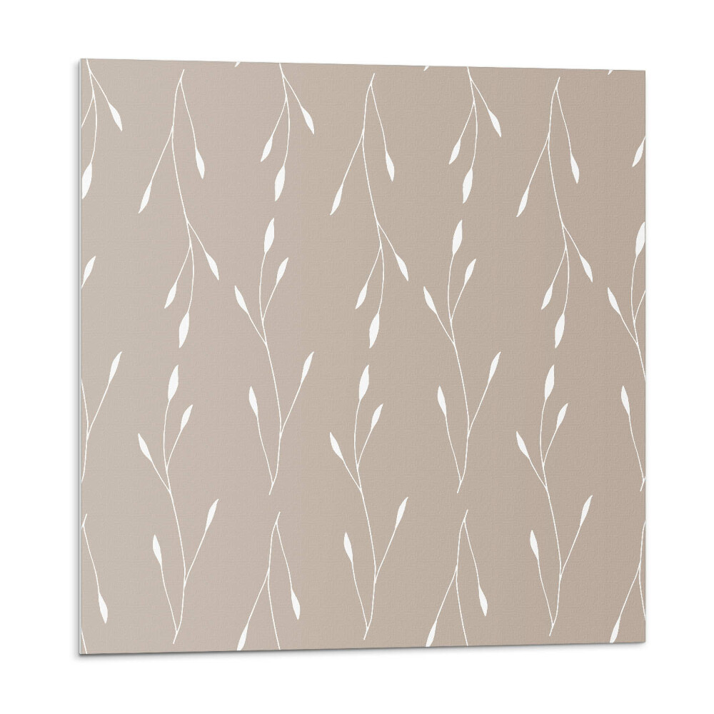 Panou perete Motiv floral de frunze subtile