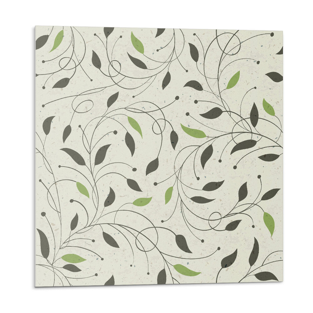 Panou decorativ Model cu frunze și crenguțe