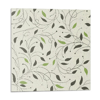 Panou decorativ Model cu frunze și crenguțe