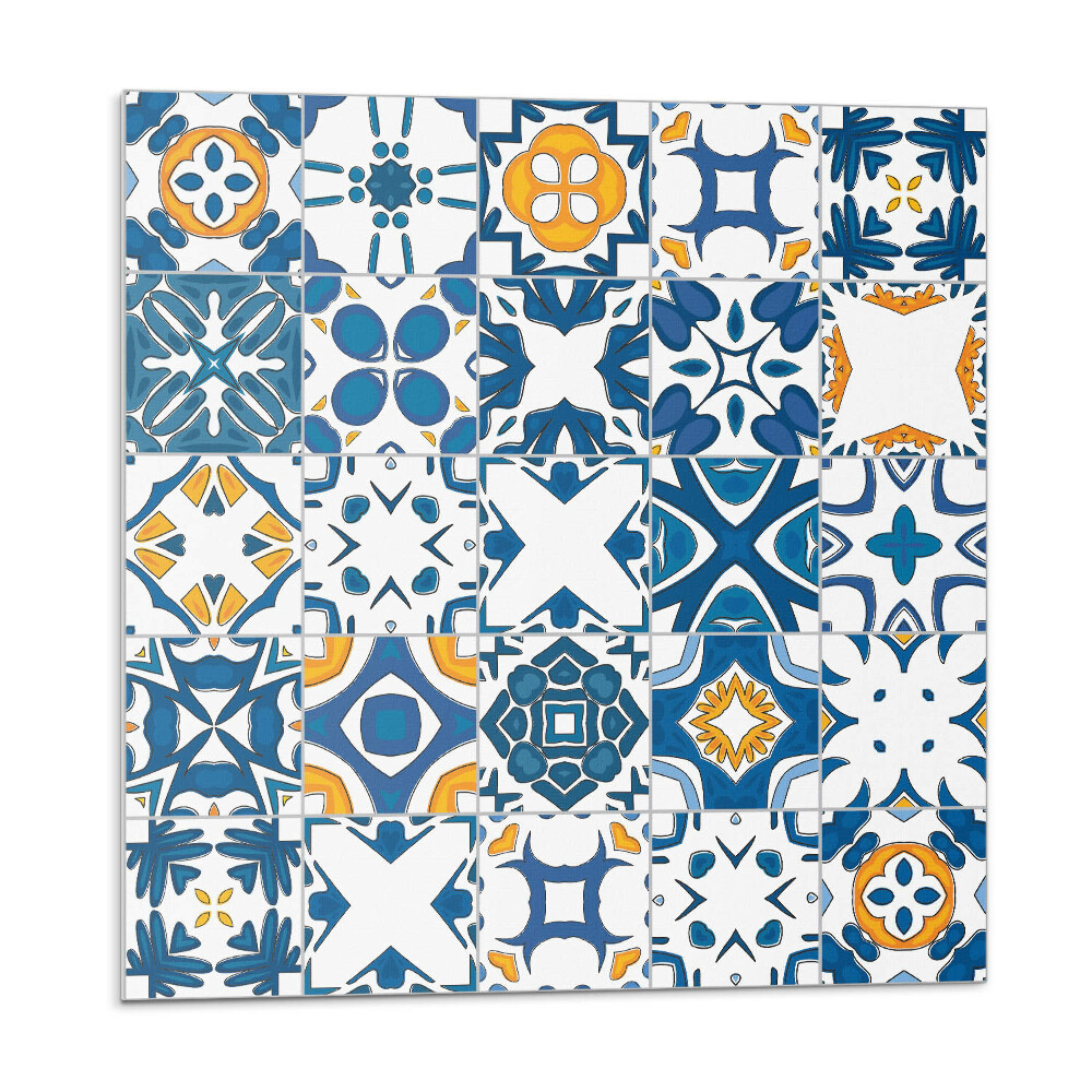 Panou perete Motive mozaice în machetă